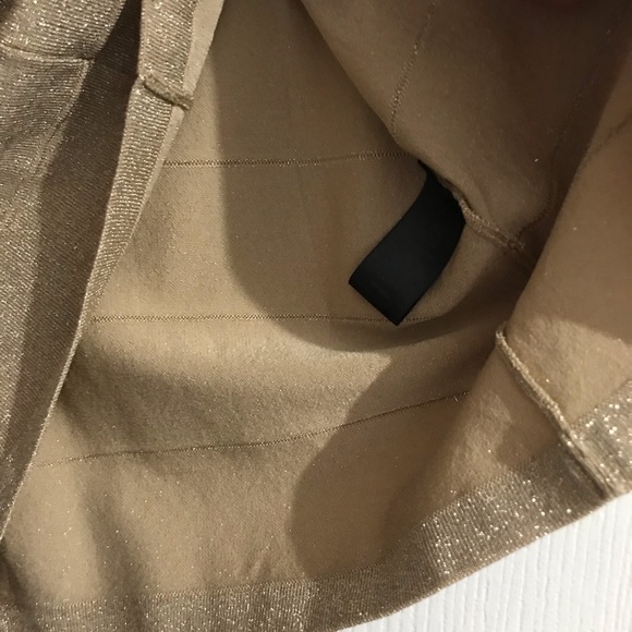 Express gold metallic dress - Picture 5 of 5